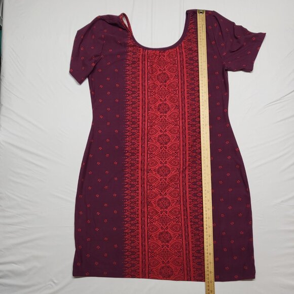 Mudd Womens Dress Bodycon Size XL Boho Stretch NWT - Picture 14 of 15